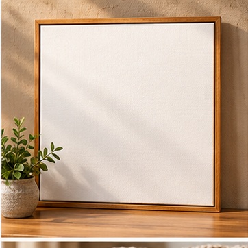 Framed Canvas Wall Art lifestyle mockup
